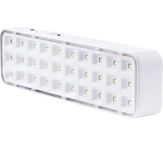 Аварийный светодиодный светильник REXANT 30LED непостоянный 3 Вт 4 часа 74-1305