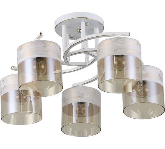 Люстра Ritter Modern 00584/5 5хE27, белое золото 52550 9