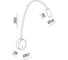 Светильник настенный светодиодный Italline DE-316 bronze 6