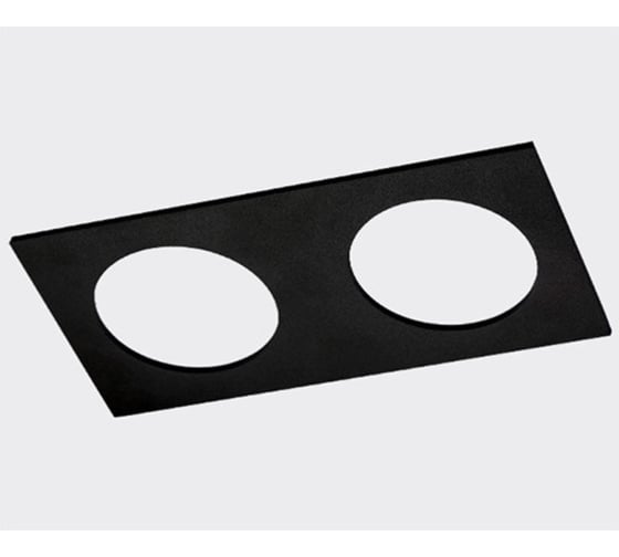 Рамка встраиваемого светильника Italline SP 02 black 1