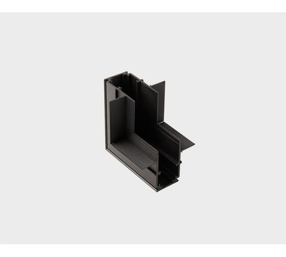 Соединитель вертикальный угловой для встраиваемого шинопровода Italline ATOM IT012-5033 black 1