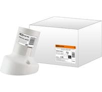 Патрон TDM ELECTRIC Е27 настенный, термостойкий пластик, наклонный, белый, SQ0335-0059