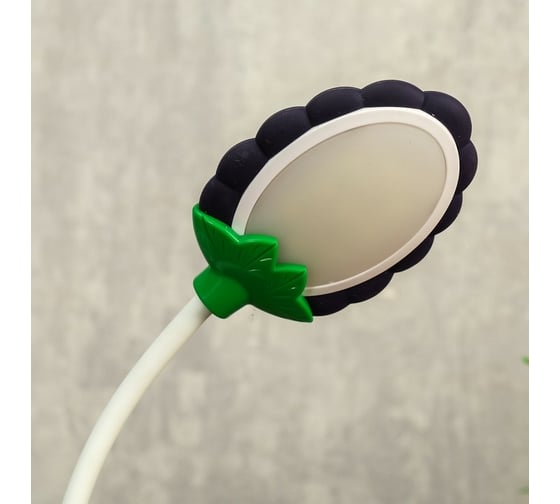 Настольная лампа RISALUX 85293/1 LED 3Вт USB AKB фиолетовый 9х7х36 см 4734884