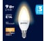 Светодиодная лампа ФОТОН LED B35 9Вт E14 3000K теплый свет 23968 3