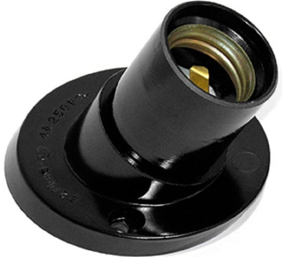 Электропатрон настенный Ливны-Электро Е27Фн-013 40 штук ЭПН 13.1 1