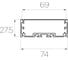 Комплект профиля LEDCRAFT LC-LP2774M68-3x2Silver 2 шт серебро (3м профиль+3м рассеиватель+2 заглушки+комплект шурупов) 1616340082 2
