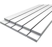 Комплект профиля LEDCRAFT LC-LP27140M135-2x10Silver 10 шт серебро (2м профиль+2м рассеиватель+2 заглушки+комплект шурупов) 1616240799