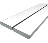 Комплект профиля LEDCRAFT LC-LP27140M135-2x2Silver 2 шт серебро (2м профиль+2м рассеиватель+2 заглушки+комплект шурупов) 1616240167