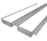 Комплект профиля LEDCRAFT LC-LPSH2090M55-2x2Silver 2 шт серебро (2м профиль+2м рассеиватель+2 заглушки+комплект шурупов) 1616240149 1