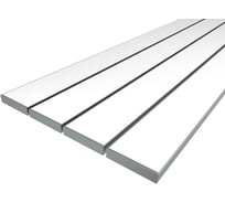 Комплект профиля LEDCRAFT LC-LP27140M135-3x4Silver 4 шт серебро (3м профиль+3м рассеиватель+2 заглушки+комплект шурупов) 1616340483