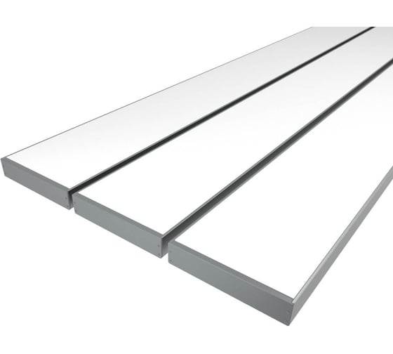 Комплект профиля LEDCRAFT LC-LP27140M135-3x3Silver 3 шт серебро (3м профиль+3м рассеиватель+2 заглушки+комплект шурупов) 1616340325 1