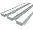 Комплект профиля LEDCRAFT LC-LPSH2080M44-3x3Silver 3 шт серебро (3м профиль+3м рассеиватель+2 заглушки+комплект шурупов) 1616340308 1