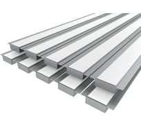 Комплект профиля LEDCRAFT LC-LPSH2080M44-2x10Silver 10 шт серебро (2м профиль+2м рассеиватель+2 заглушки+комплект шурупов) 1616240782