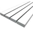 Комплект профиля LEDCRAFT LC-LP2774M68-3x4Silver 4 шт серебро (3м профиль+3м рассеиватель+2 заглушки+комплект шурупов) 1616340398 1