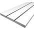 Комплект профиля LEDCRAFT LC-LP27140M135-2x3Silver 3 шт серебро (2м профиль+2м рассеиватель+2 заглушки+комплект шурупов) 1616240325 1