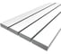 Комплект профиля LEDCRAFT LC-LP27100M94-3x4Silver 4 шт серебро (3м профиль+3м рассеиватель+2 заглушки+комплект шурупов) 1616340450 1