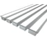Комплект профилей Ledcraft LC-LPV2044M30-3x5Silver из 5 шт серебро (3м профиль+3м рассеиватель+2 заглушки+шурупов) 1616340634 1