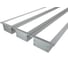 Комплект профилей Ledcraft LC-LPV2044M30-2x3Silver из 3 шт серебро (2м профиль+2м рассеиватель+2 заглушки+шурупов) 1616240318 1
