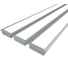 Комплект профилей Ledcraft LC-LPV2073M55-2x3Silver из 3 шт серебро (2м профиль+2м рассеиватель+2 заглушки+шурупов) 1616240287 1