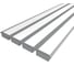 Комплект профилей Ledcraft LC-LPV2063M44-2x4Silver из 4 шт серебро (2м профиль+2м рассеиватель+2 заглушки+шурупов) 1616240436 1