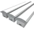 Комплект профилей Ledcraft LC-LPV2537M28-3x3Silver из 3 шт серебро (3м профиль+3м рассеиватель+2 заглушки+шурупов) 1616340223 1