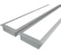 Комплект профилей Ledcraft LC-LPV2073M55-3x2Silver из 2 шт серебро (3м профиль+3м рассеиватель+2 заглушки+шурупов) 1616340129 1