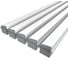 Комплект профилей Ledcraft LC-LPV2544M36T-3x5Silver из 5 шт серебро (3м профиль+3м рассеиватель+2 заглушки+шурупов) 1616340561 1