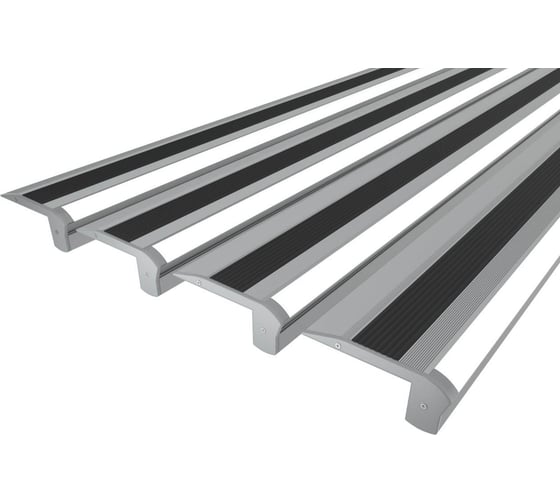 Комплект профилей Ledcraft LC-PDS2879M16-2x4Silver из 4 шт серебро (2м профиль+2м рассеиватель 2шт+2 заглушки+шурупов) 1616240356 1