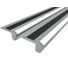 Комплект профилей Ledcraft LC-PDS2879M16-2x2Silver из 2 шт серебро (2м профиль+2м рассеиватель 2шт+2 заглушки+шурупов) 1616240040 1
