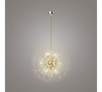 Потолочная люстра RITTER SPLASH 12хG9, золото 52682 7