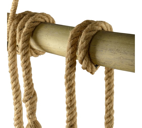 Потолочная люстра Ritter JUTE 6хE27, коричневый 52631 5