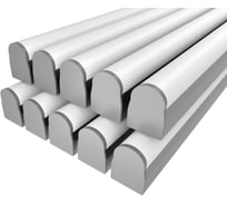 Комплект профиля LEDCRAFT LC-LP2528RM1-2x10Silver 10 шт серебро (2м профиль+2м рассеиватель+2 заглушки+комплект шурупов) 1616240803