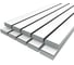 Комплект профиля LEDCRAFT LC-LP2060M55-3x10Silver 10 шт серебро (3м профиль+3м рассеиватель+2 заглушки+комплект шурупов) 1616340760 1