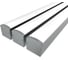 Комплект профиля LEDCRAFT LC-LP2528M28-3x3Silver 3 шт серебро (3м профиль+3м рассеиватель+2 заглушки+комплект шурупов) 1616340221 1