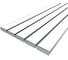Комплект профиля LEDCRAFT LC-LP2060M55-2x5Silver 5 шт серебро (2м профиль+2м рассеиватель+2 заглушки+комплект шурупов) 1616240602 1