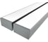 Комплект профиля LEDCRAFT LC-LP2035M34-2x2Silver 2 шт серебро (2м профиль+2м рассеиватель+2 заглушки+комплект шурупов) 1616240124 1