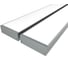 Комплект профиля LEDCRAFT LC-LP2060M55-2x2Silver 2 шт серебро (2м профиль+2м рассеиватель+2 заглушки+комплект шурупов) 1616240128 1