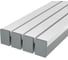 Комплект профиля LEDCRAFT LC-LP2528M1728-2x4Silver 4 шт серебро (2м профиль+2м рассеиватель+2 заглушки+комплект шурупов) 1616240380 1