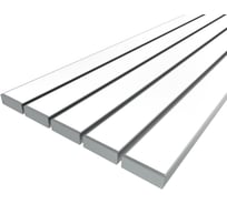 Комплект профиля LEDCRAFT LC-LP2060M55-3x5Silver 5 шт серебро (3м профиль+3м рассеиватель+2 заглушки+комплект шурупов) 1616340602