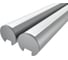Комплект профиля LEDCRAFT LC-LKS2328M16-3x2Silver 2 шт серебро (3м профиль+3м рассеиватель+2 заглушки+4 крепежа) 1616340038 1