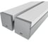 Комплект профиля LEDCRAFT LC-LP2534M36-2x2Silver 2 шт серебро (2м профиль+2м рассеиватель+2 заглушки+комплект шурупов) 1616240083 1