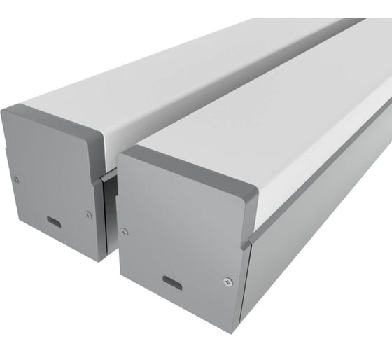 Комплект профиля LEDCRAFT LC-LP2534M36-1x2Silver 2 шт серебро (1м профиль+1м рассеиватель+2 заглушки+комплект шурупов) 1616140083 1