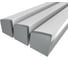 Комплект профиля LEDCRAFT LC-LP2534M36T-1x3Silver 3 шт серебро (1м профиль+1м рассеиватель+2 заглушки+комплект шурупов) 1616140242 1