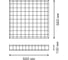 Защитная решетка для светильника ЛПО/ДПО Gauss 660x660x100 1/6 903265602 2