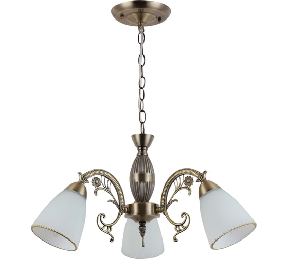 Люстра RITTER Romantic 141/3 3хE14, бронза 52547 9