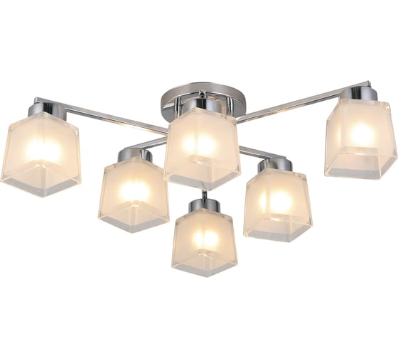 Люстра RITTER Modern 167/6 6хE27, хром 52519 6