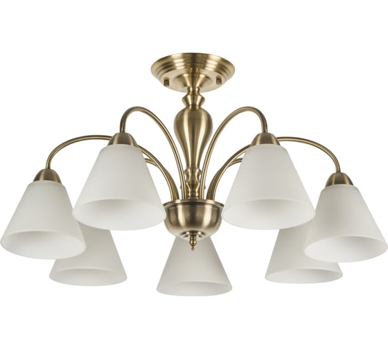 Потолочная люстра на штанге MyFar Anna MR1453-7C 1