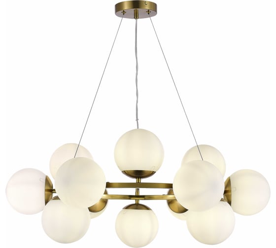 Подвесная люстра MyFar Rosaria шарики MR2600-12P 1