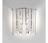 Настенный светодиодный светильник с хрусталем Eurosvet Radiance 101011 хром a071171