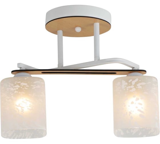 Люстра Schaffner 2xE27/40W (35*15*27) Altezza 4550-2 WH+WOOD 1